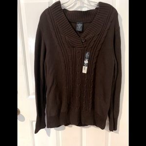 Brown sweater NWT size XXL (20)